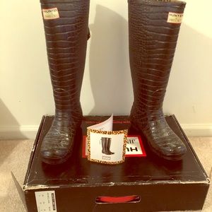 Jimmy Choo x Hunter Rain Boots